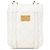 Chanel White Mini Aged Calfskin City School Flap Bianco Crudo - vista 3