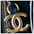 Chanel Gabrielle Crossbody in rattan marrone Small Blu Blu navy - vista 10