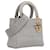 Dior Grigio Tela Cannage Lady D Lite Medium Marrone - vista 2