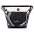 Chanel Bucket in pelle di vitello stropicciata nera e PVC Camellia Nero - vista 3