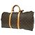Louis Vuitton Keepall Bandouliere Monogram Canvas 55 Marrone - vista 2