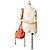 LOEWE Orange Small Leather Hammock Satchel - view 8