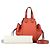 LOEWE Orange Small Leather Hammock Satchel - view 9