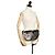 Bumbag Galaxy Discovery Monogram Nero Louis Vuitton Marrone - vista 9