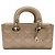 Dior Beige Small Patent Cannage Lady D-Joy