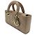 Dior Beige Small Patent Cannage Lady D-Joy - vista 2