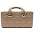 Dior Beige Small Patent Cannage Lady D-Joy - vista 3