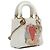 Dior Bianco DiorAmour Niki De Saint Phalle Mini Calfskin Lady Dior - vista 2
