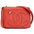 Chanel Red Lambskin CC Mania Flap Rosso - vista 2