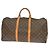 Louis Vuitton Keepall Monogram Canvas 50 Marrone - vista 2
