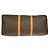Louis Vuitton Keepall Monogram Canvas 50 Marrone - vista 7