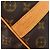 Louis Vuitton Keepall Bandouliere Monogram Canvas 50 Marrone - vista 4
