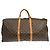 Louis Vuitton Keepall Bandouliere Monogram Canvas 60 Marrone - vista 2