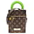 Borsa Louis Vuitton Monogram Vertical Box Trunk Marrone