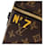 Borsa Louis Vuitton Monogram Vertical Box Trunk Marrone - vista 5