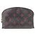Louis Vuitton Monogram Codette Kosmetiktasche Schwarz Rot