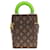 Borsa Louis Vuitton Monogram Vertical Box Trunk Marrone - vista 2