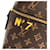 Borsa Louis Vuitton Monogram Vertical Box Trunk Marrone - vista 5