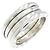 Bulgari Bvlgari B.zero1 3-Band Ring aus Weißgold