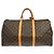 Louis Vuitton Keepall Monogram Canvas 50 Marrone - vista 2
