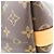 Borsa a tracolla Louis Vuitton Monogram Archive Vagabond Hobo Marrone - vista 3