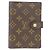Organizer Organizzatore Louis Vuitton Monogram Agenda PM Marrone