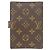 Organizer Organizzatore Louis Vuitton Monogram Agenda PM Marrone - vista 2