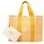 Hermès Borsa Hermes Bayadère Bouton d'Or Bianco Giallo
