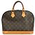 Borsa Louis Vuitton Alma Monogram Canvas PM Marrone - vista 2