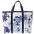 Borsa Louis Vuitton Weekend Tote PM M45756 Monogramma Acquerello Blu - vista 2