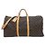 Louis Vuitton Monogram Keepall Bandoulière 60cm Boston Bag Brown