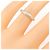 Tiffany & Co Tiffany Silberne 925 Bandring mit Diamant - Ansicht 5