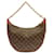 Borsa a tracolla Louis Vuitton Monogram Reverse Loop Hobo Marrone  - vista 2