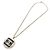 Collana Chanel ABG919 Nera Nero - vista 2