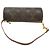 Louis Vuitton Papillon Pochette Monogram Canvas Mini Marrone - vista 7