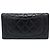CHANEL CLASSIC TIMELESS MATTELETT-LEDER GELDBÖRSE SCHWARZ - Ansicht 2