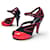NUOVE CHANEL RUNWAY G26038 ESCARPIN 37.5 PELLE LACCATA E TELA SHOES  - vista 1