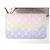 NUOVA BORSA LOUIS VUITTON NEVERFULL MM IN TELA ESCALE PASTEL M45270 Multicolore - vista 13