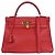 Hermès Kelly Red Swift mit Gold Hardware 32 Rot