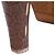 Sandali con platform Miu Miu in pelle marrone con stampa coccodrillo - vista 8