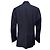 Completo gessato Tom Ford in lana blu navy - vista 4