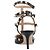 Valentino Garavani Décolleté Valentino "Rockstud" Nero - vista 3