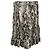 MSGM Minirock mit Schlangenprint und Rüschen aus Polyester in Grau - Ansicht 2