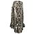 MSGM Minirock mit Schlangenprint und Rüschen aus Polyester in Grau - Ansicht 3