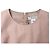 Vestido midi sin mangas Max Mara en lana rosa camel - vista 9