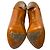 Stivaletti brogue con punta aperta in pelle marrone Ralph Lauren Collection - vista 7