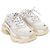 Baskets Triple S Balenciaga en polyester blanc Écru - vue 5