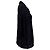 Anine Bing Texturierte Button-Down-Hemd aus schwarzer Viskose - Ansicht 3