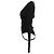 Body Alexandre Vauthier con scollo a V in viscosa nera Nero - vista 2