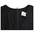 Body Alexandre Vauthier con scollo a V in viscosa nera Nero - vista 7